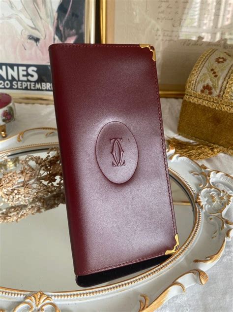 cartier vintage wallet|cartier wallets and pouches.